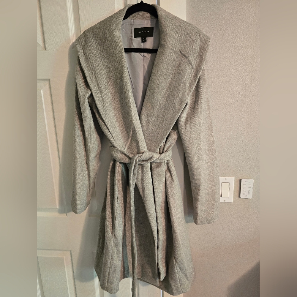 Ann Taylor wrapped coat
